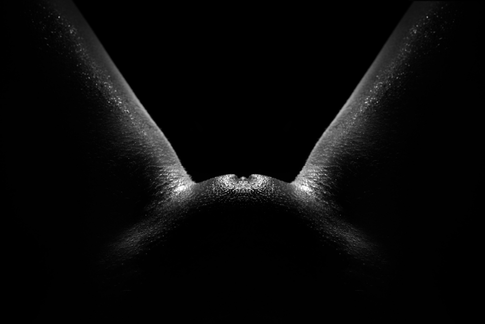 Beautiful Anal Black White