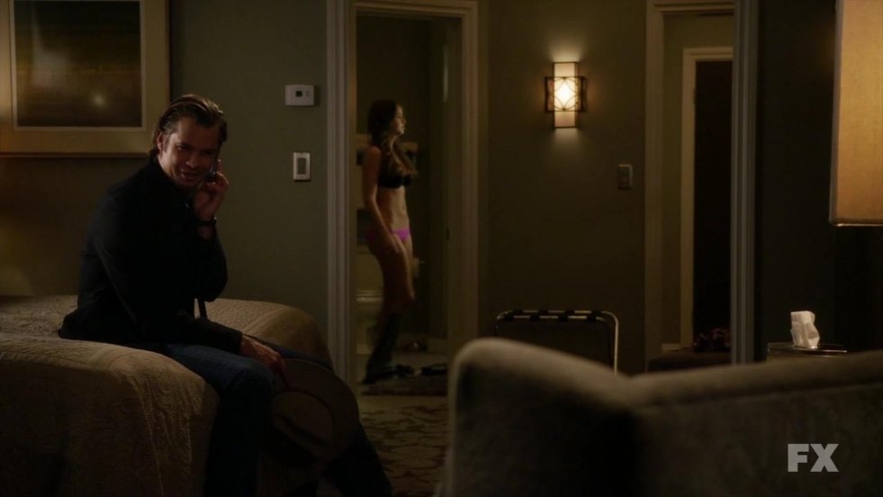 Malena Morgan pushed her legs