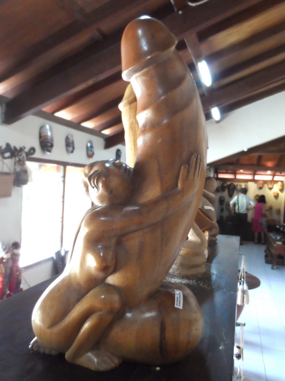 Burgan Pushkin Naked Sculpture Fallos