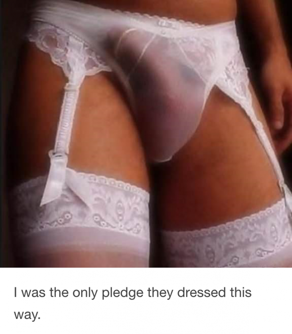 Cumshot on women's panties