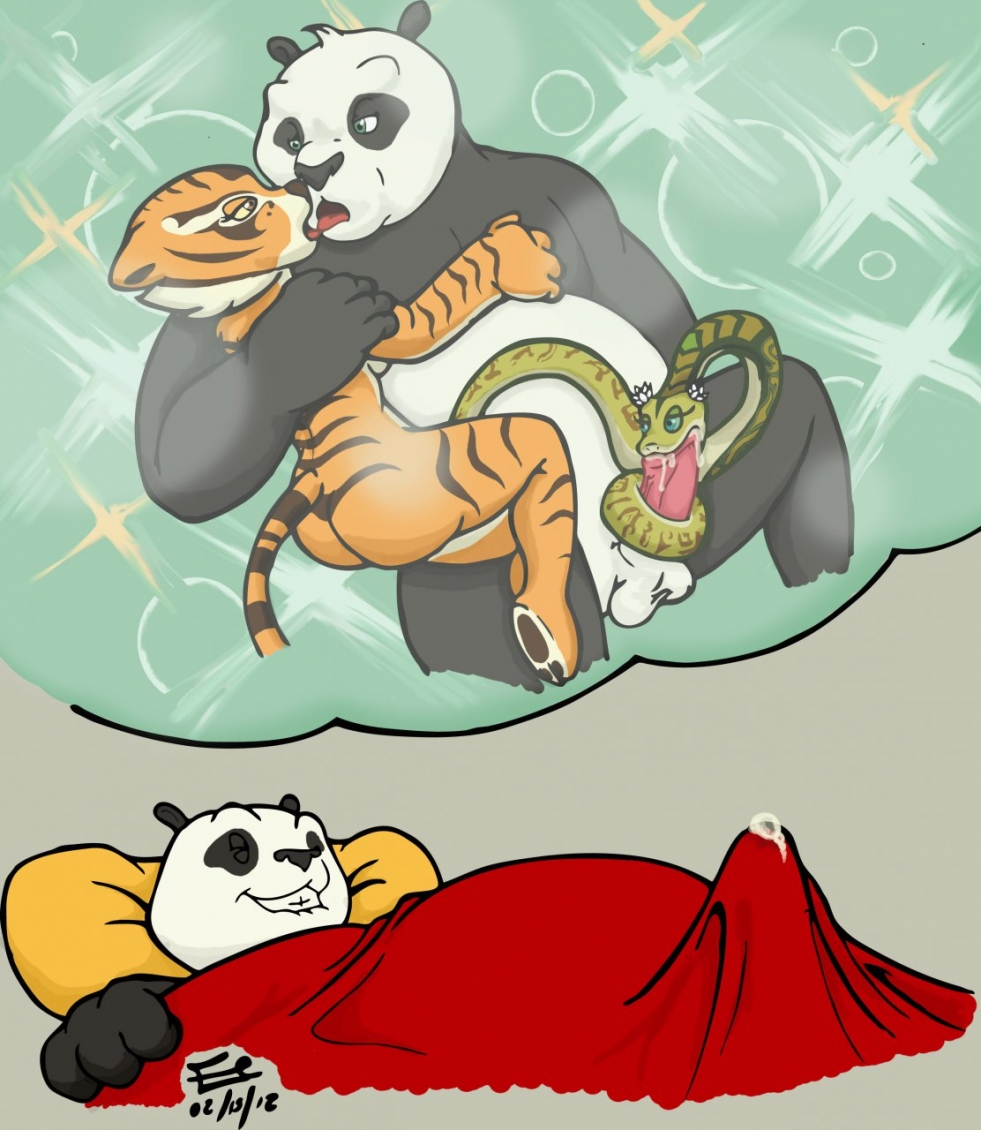 Kung Fu Panda Tigression and Hentai