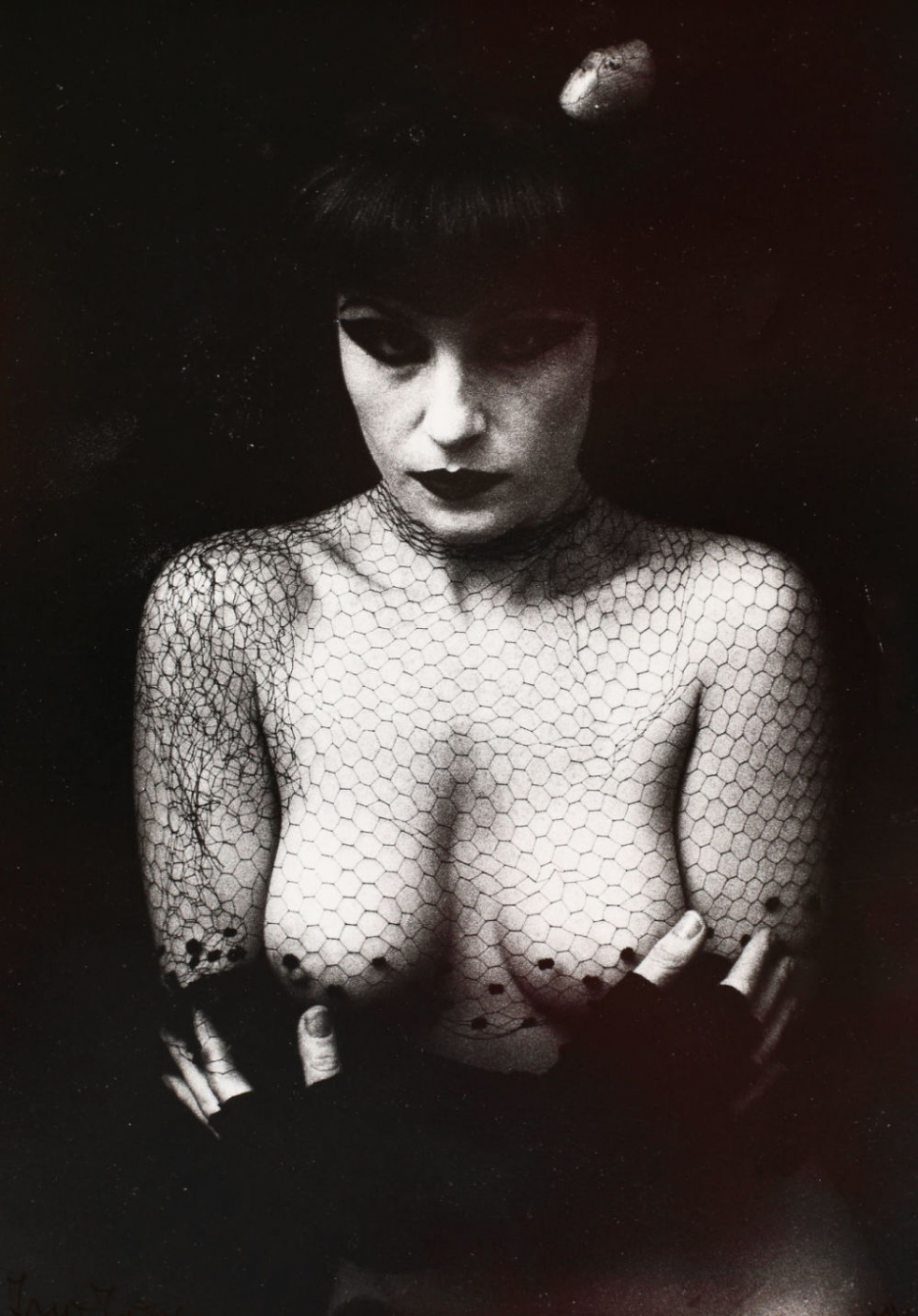 Christa / Color Climax / Teenage Sex Magazine in Headphones Red T-shirt