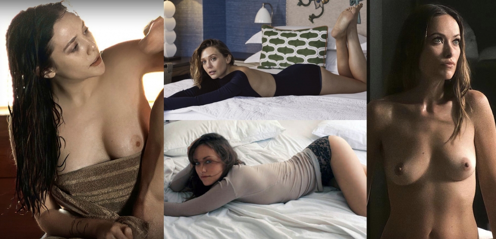 Elizabeth Olsen shows his tits