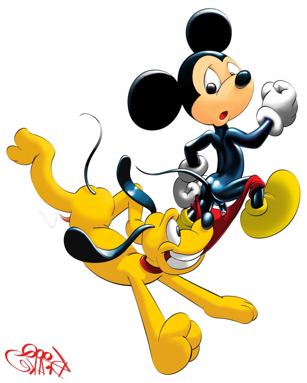 Amy Rose and Minnie Mouse