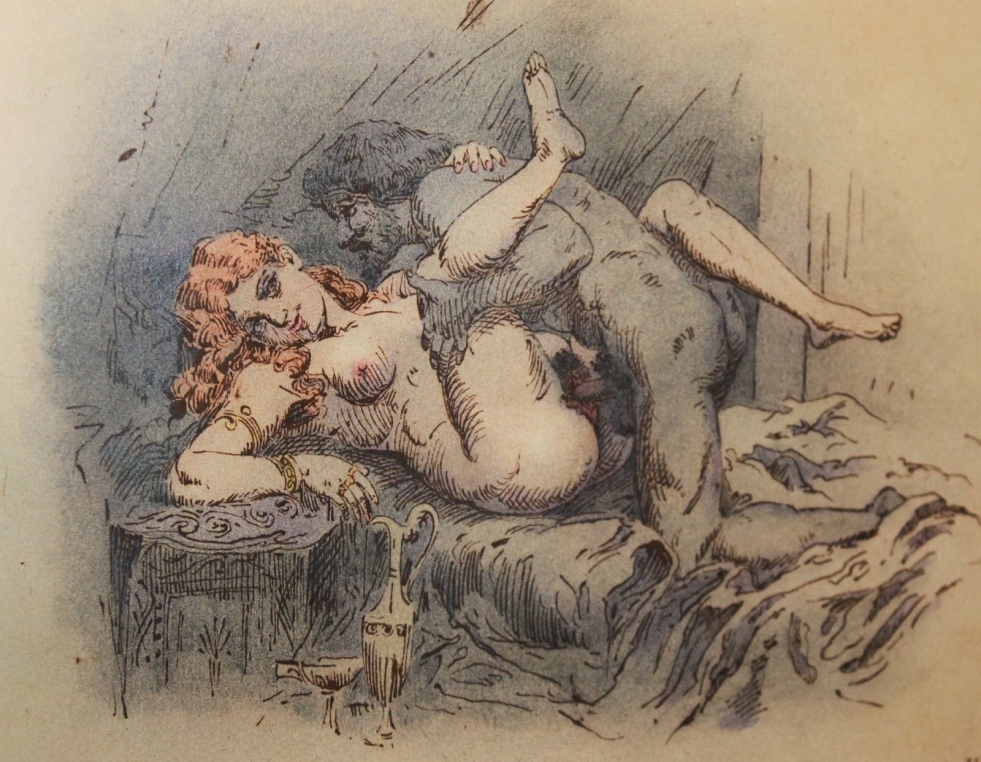 Johann Nepomuk Geiger Erotic Illustration