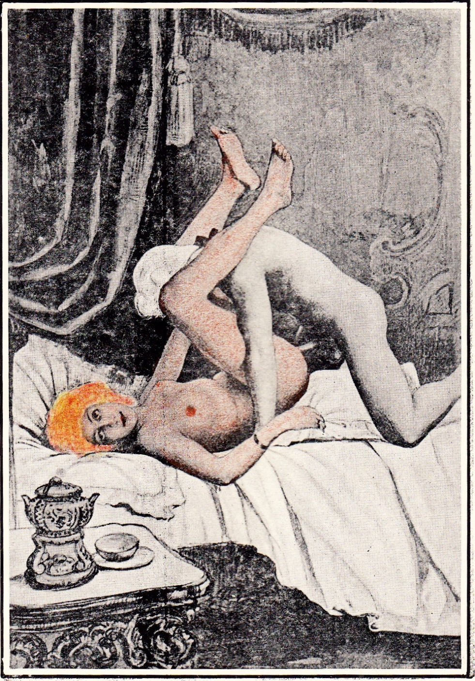 Erotic illustrations of artists