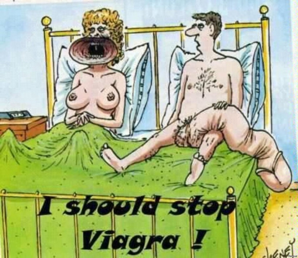 Pornographic caricatures