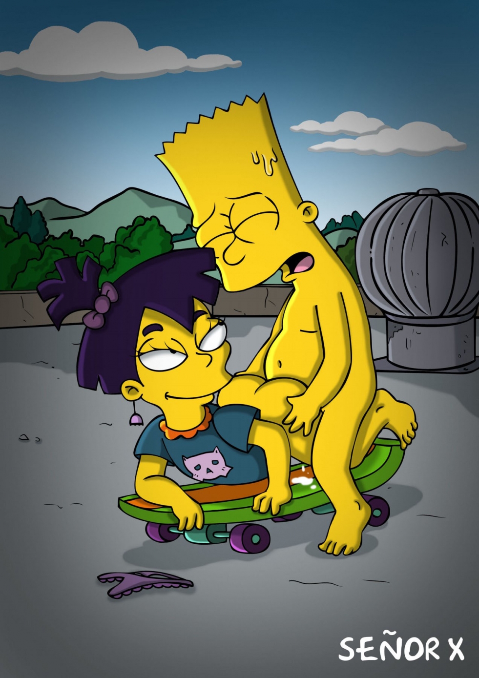 Naked Marge Simpson Anal