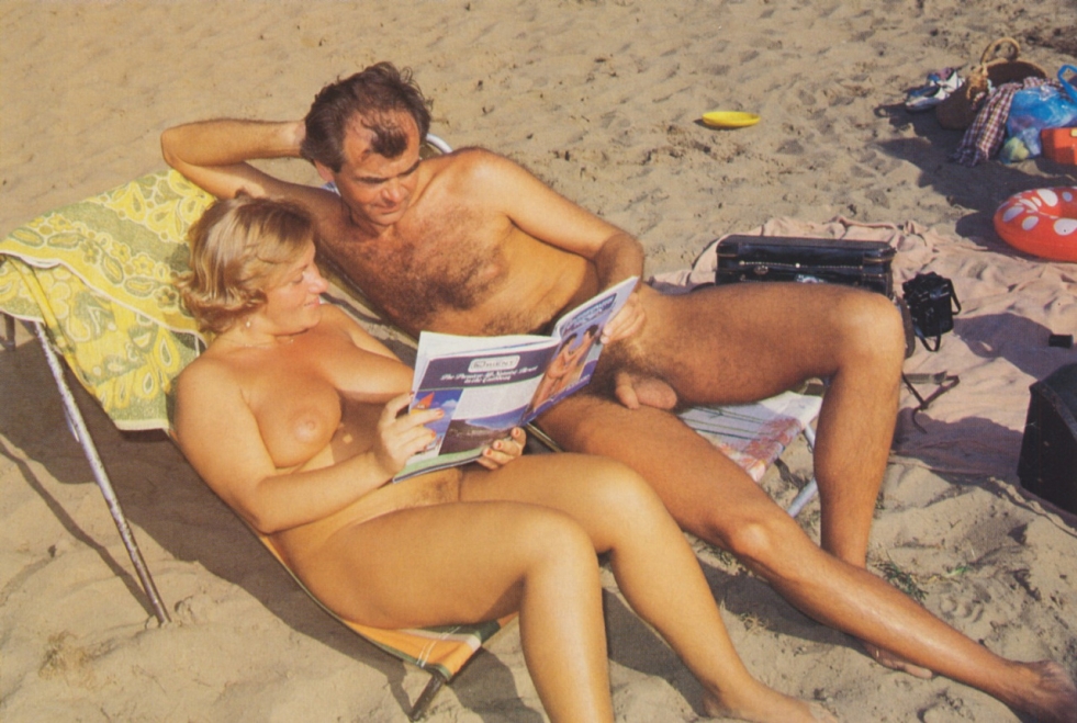 Pornfil in retrostyle - on the beaches of Mallorca