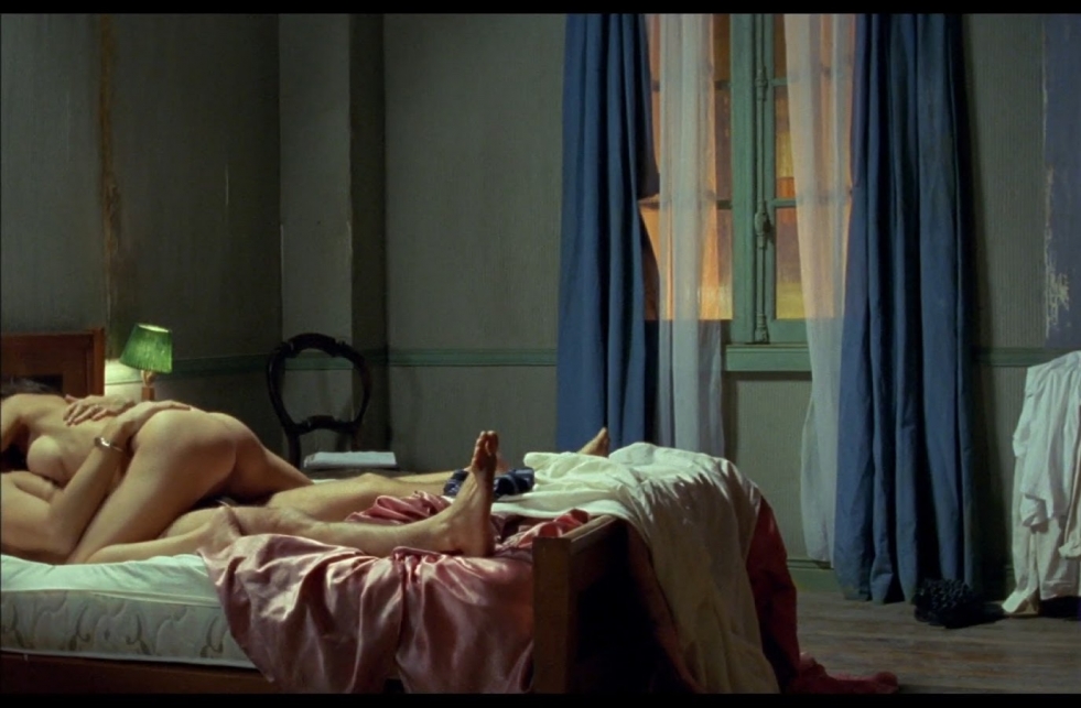 Erotic scenes in the film Sabrina