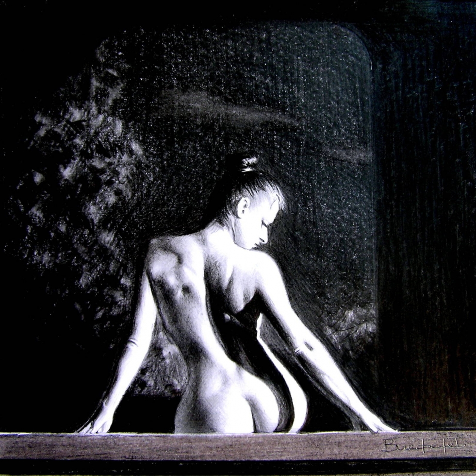 Space erotic background