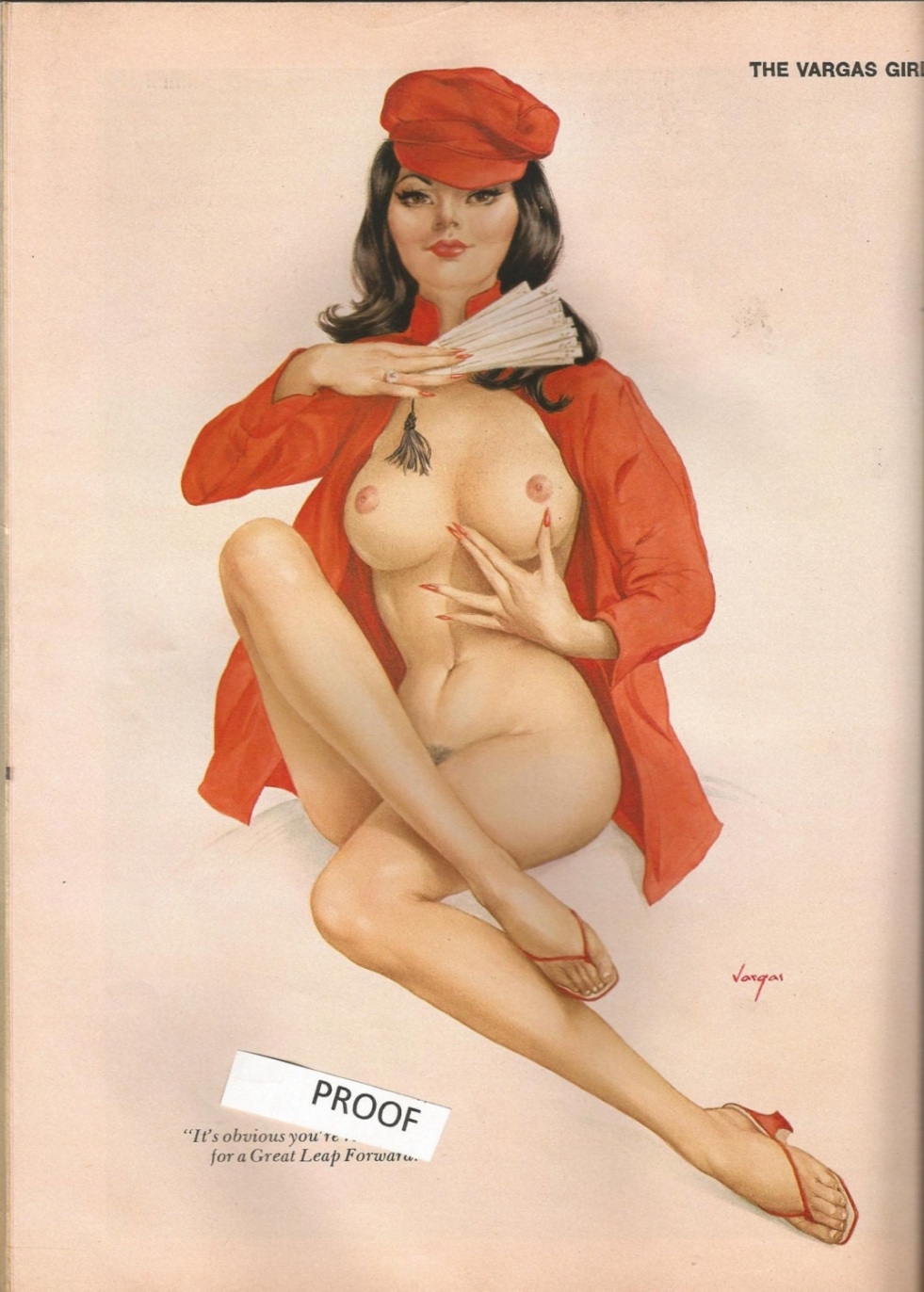 Alberto Vargas Ping Up