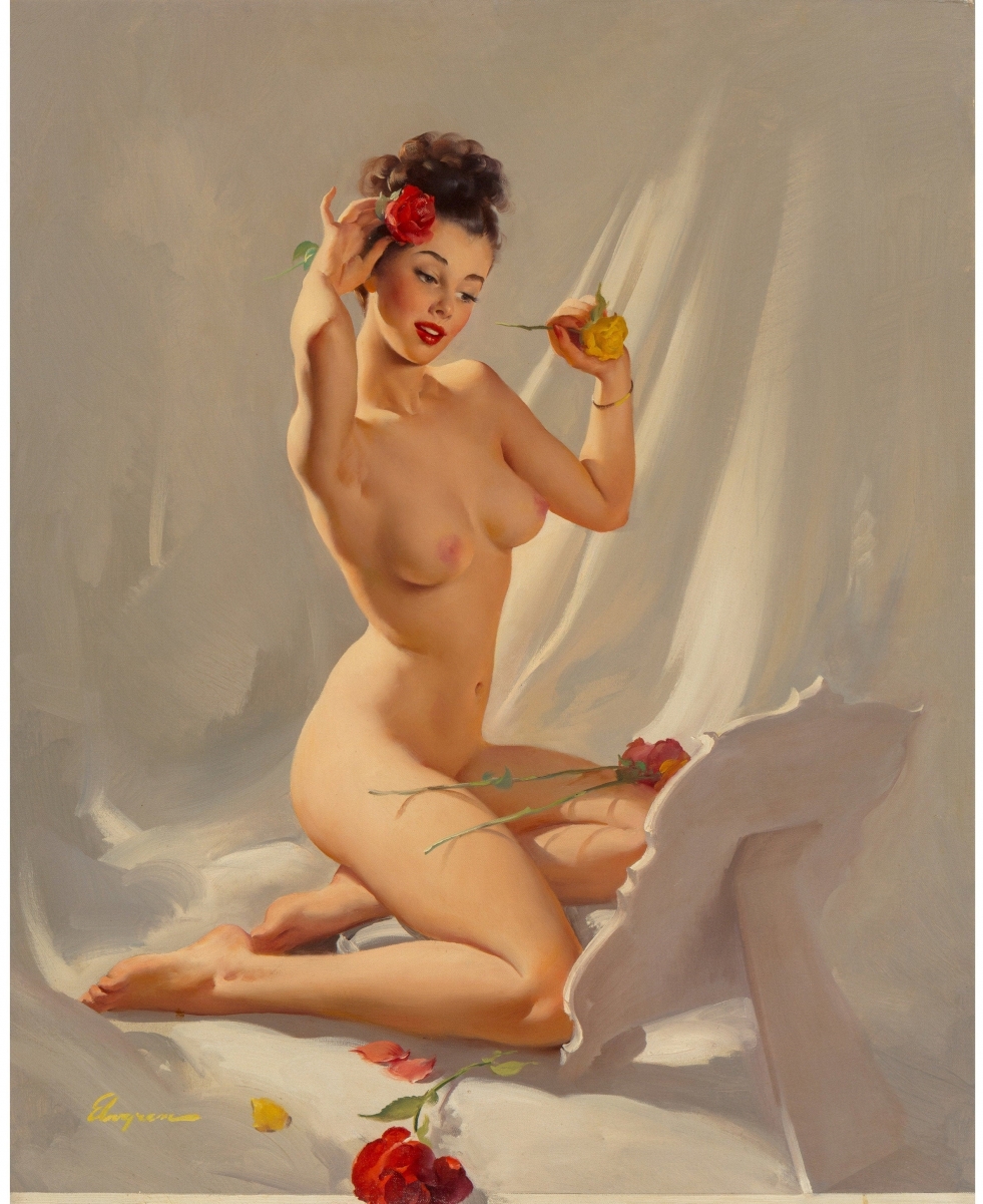 Playboy Alberto Vargas Pin Ap
