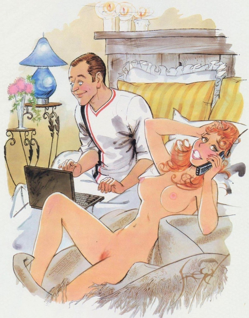 Illustrations for adults