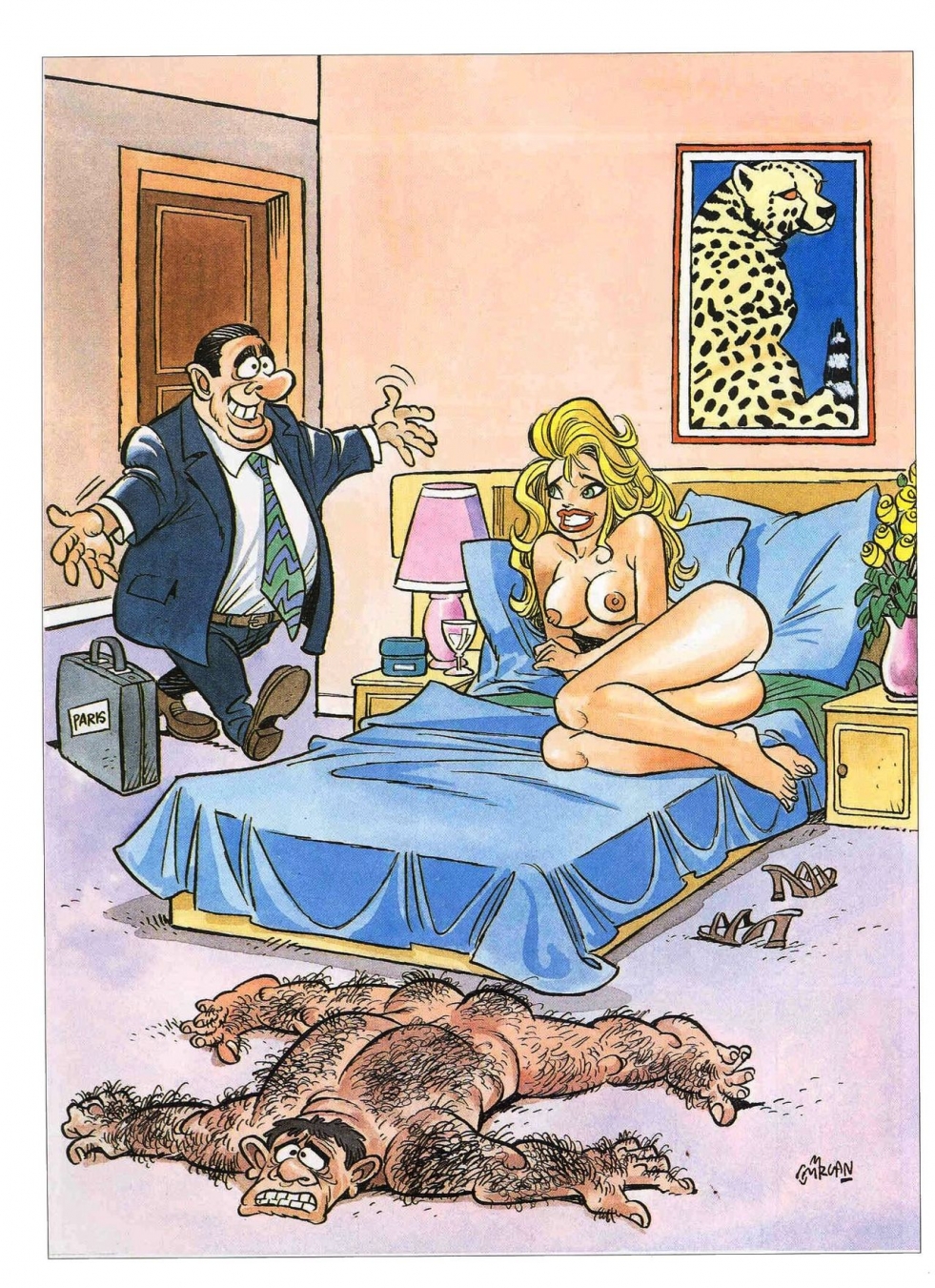 Erotic caricatures for adults