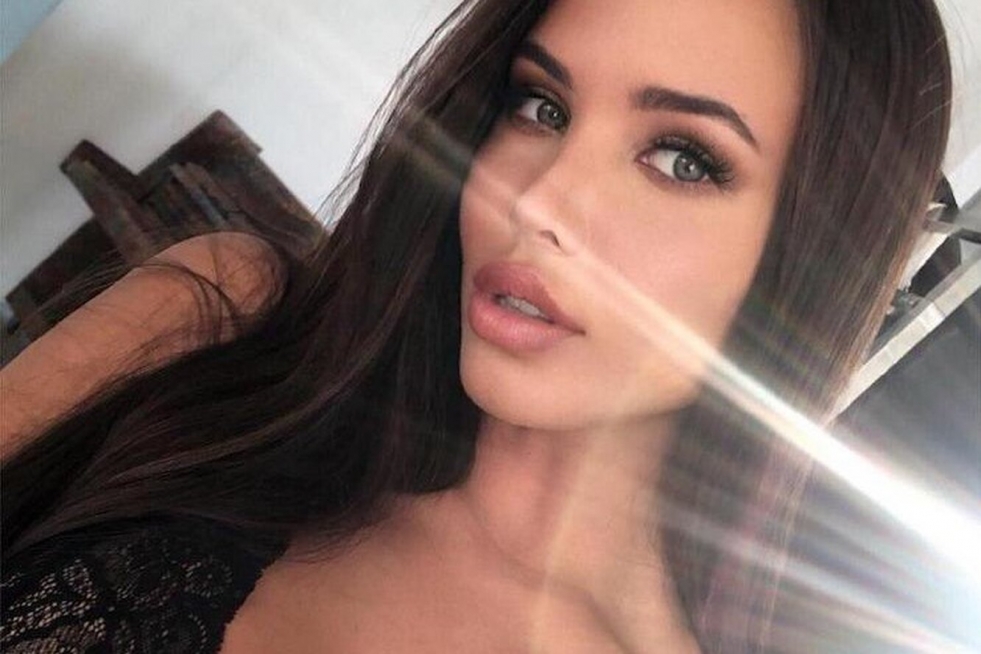 Anastasia Deutsov model in a swimsuit