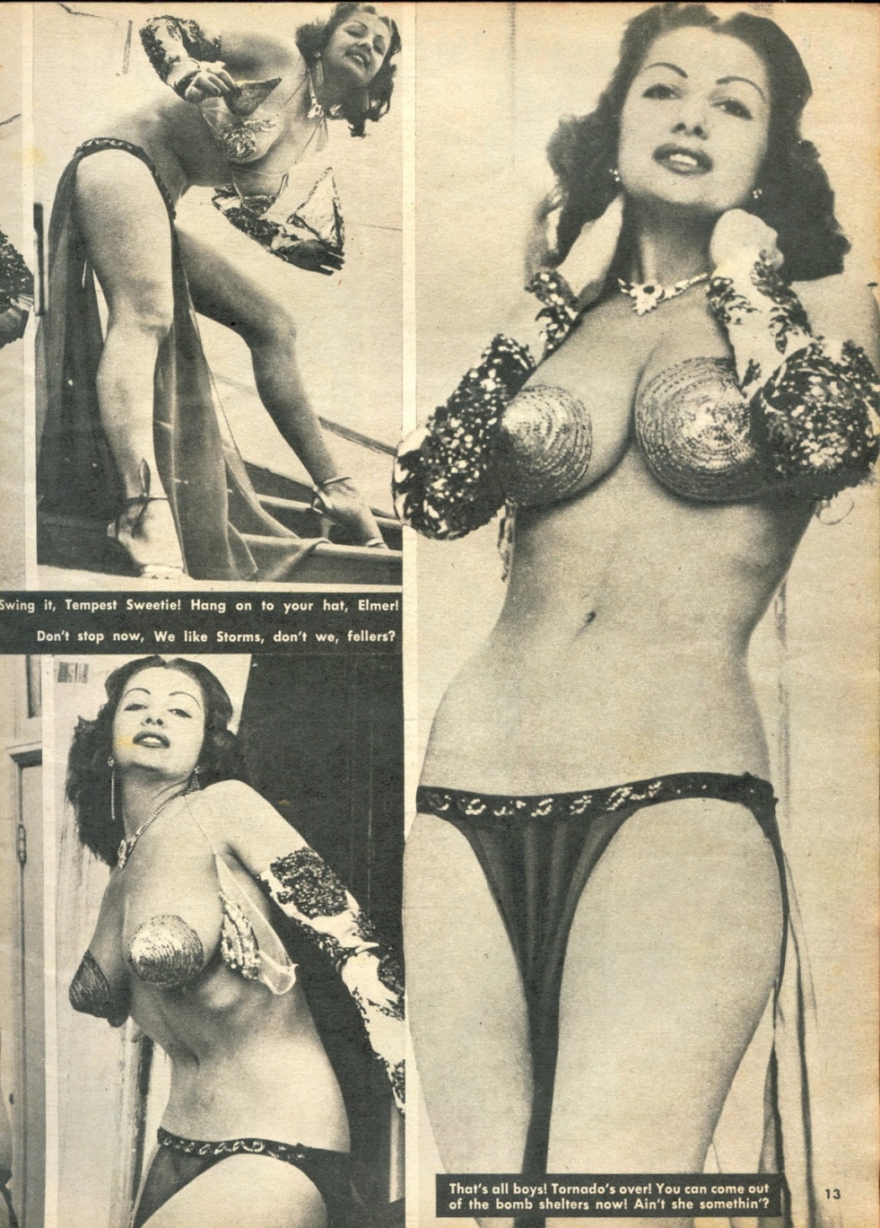 Tempest Storm Vintage betty brosmer