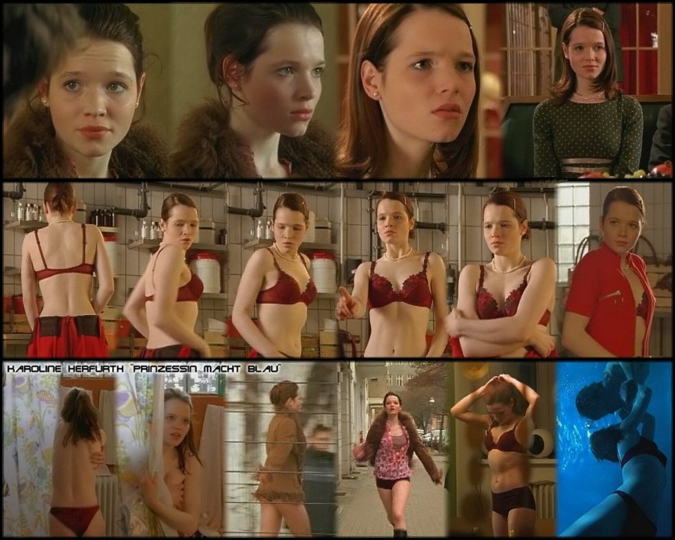 Carolina Herfurt in underwear