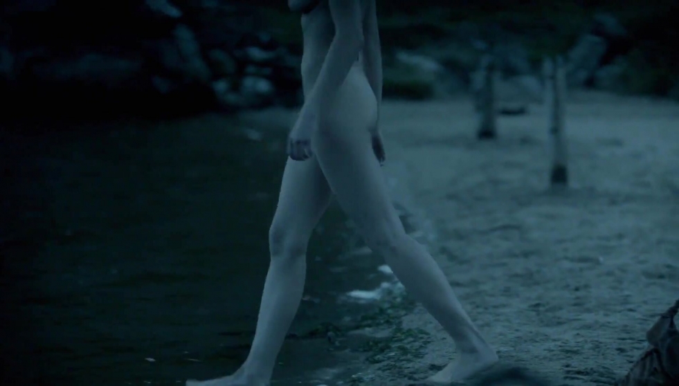 Gaia Weiss naked in the film