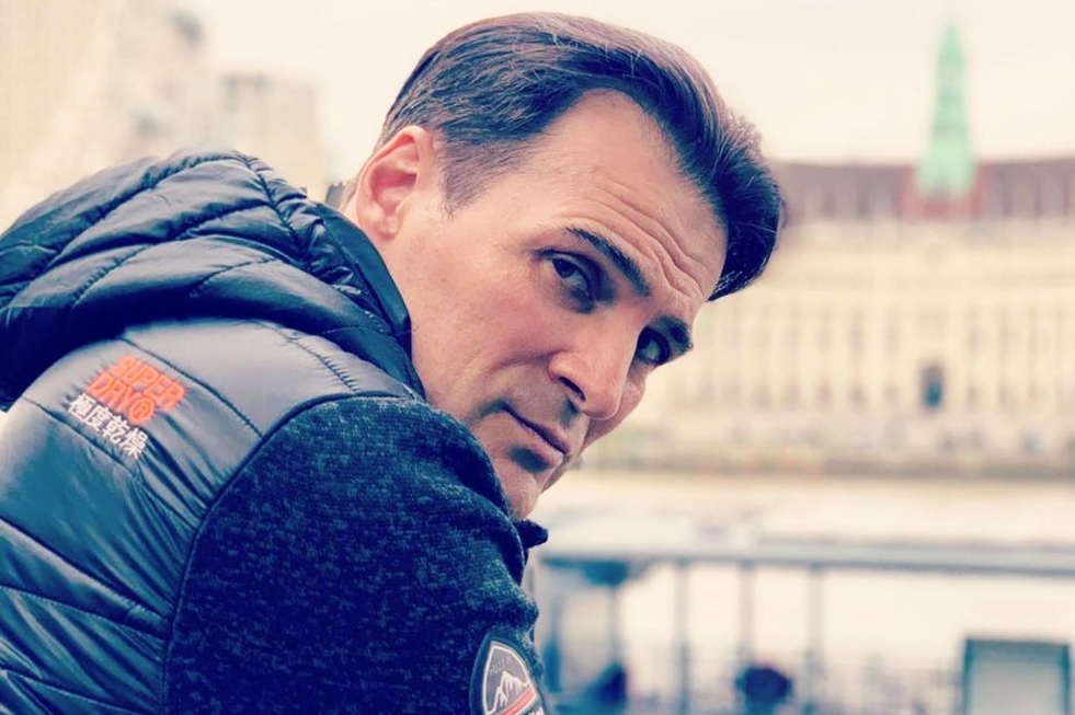 Ksenia Lavrov-Glinka in a swimsuit