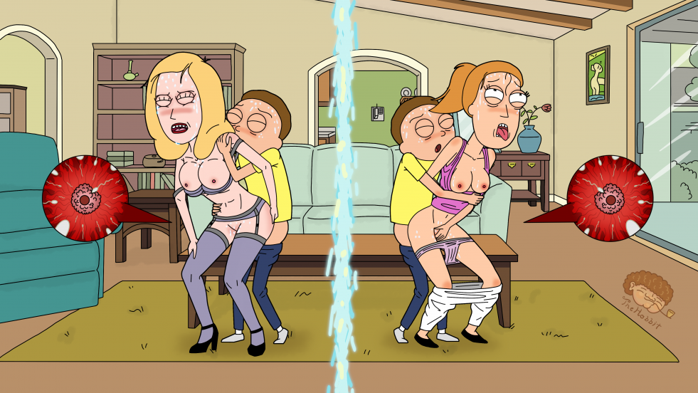 Rick and Mortie Hentai Morty