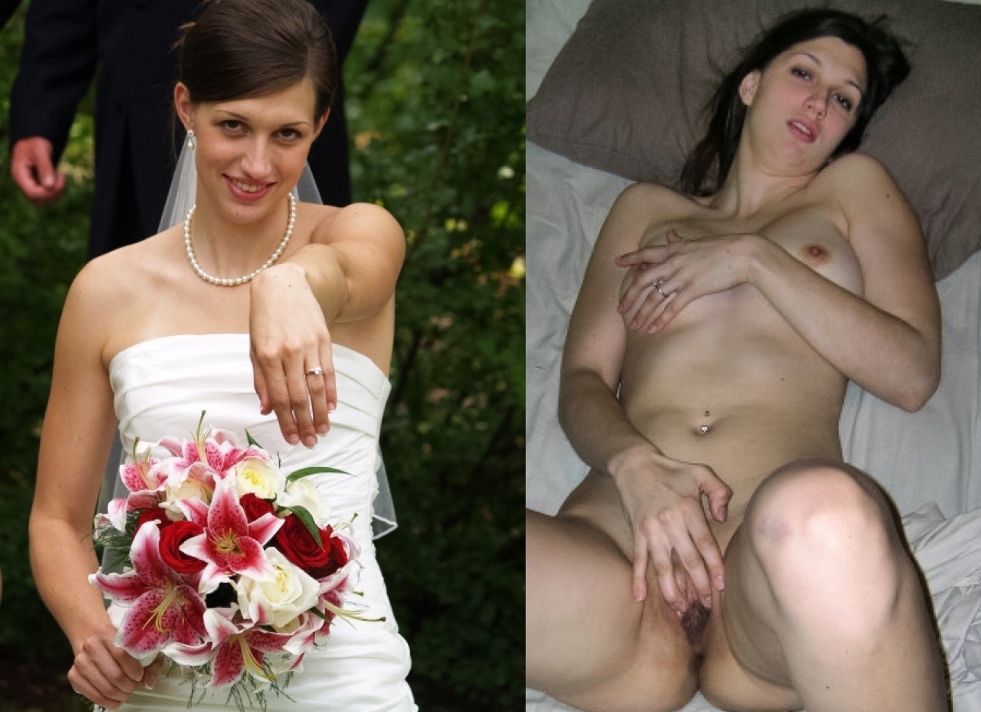 Naked bride dresses