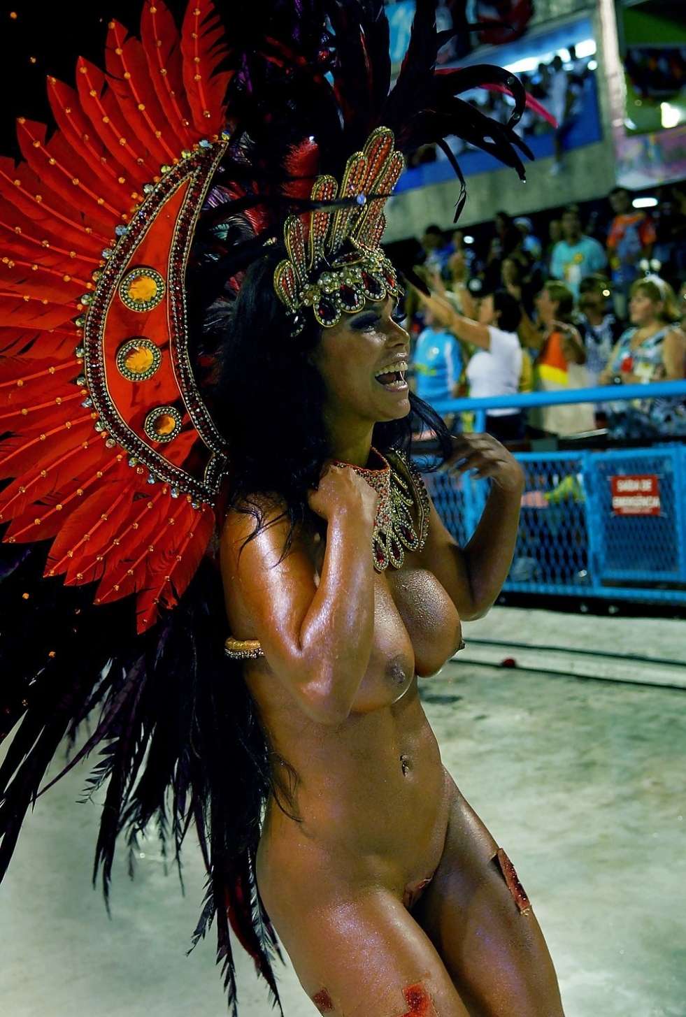 Fucking on Brazilian carnival