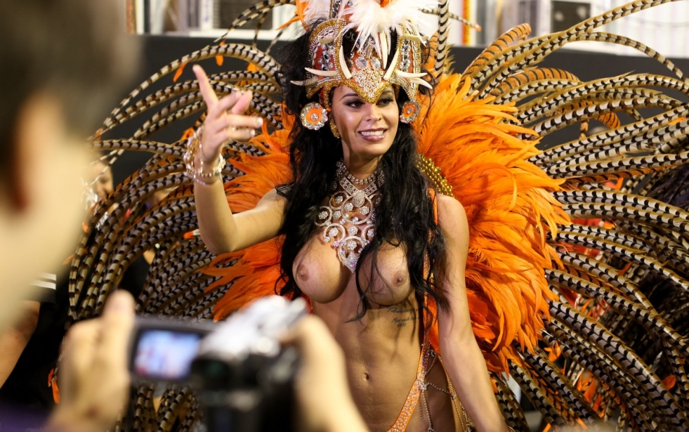 Andrea Martins Brazil Carnival Naked