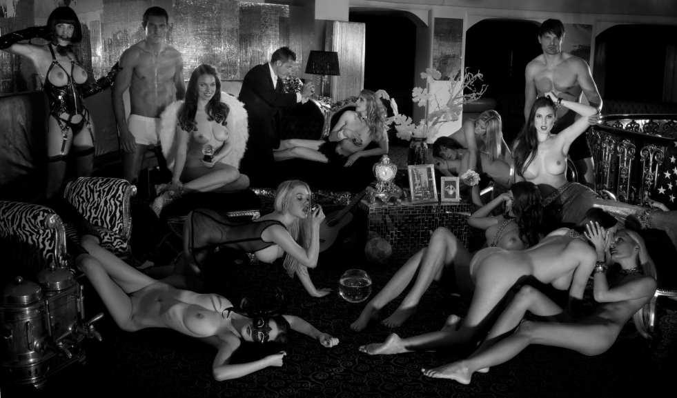 Costume swingers party