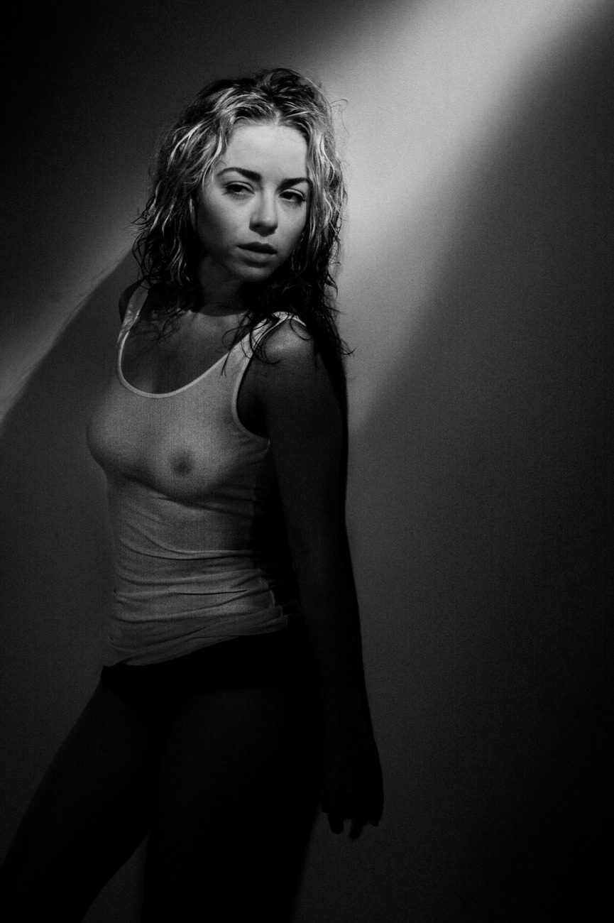 Rina Grishina in underwear