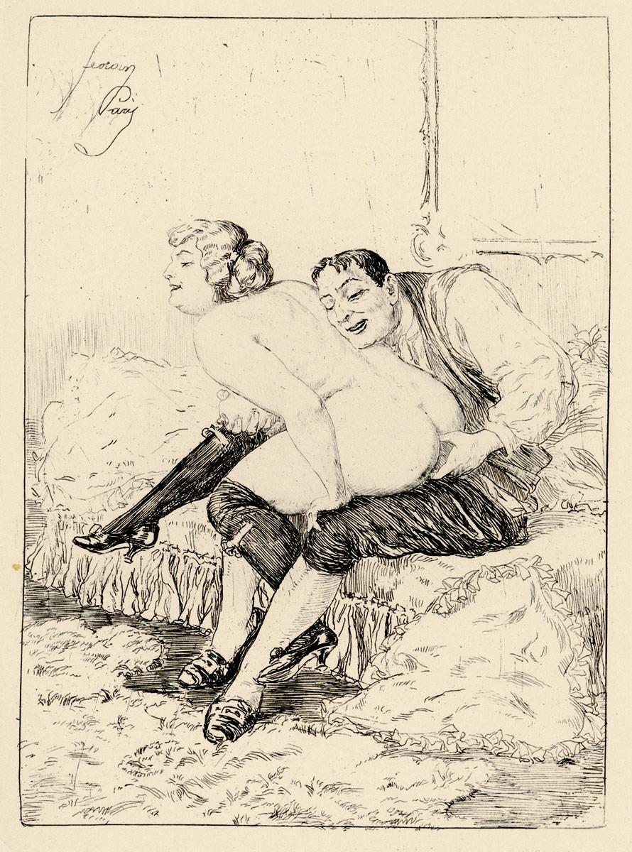 Heinrich Los Erotic Engraving