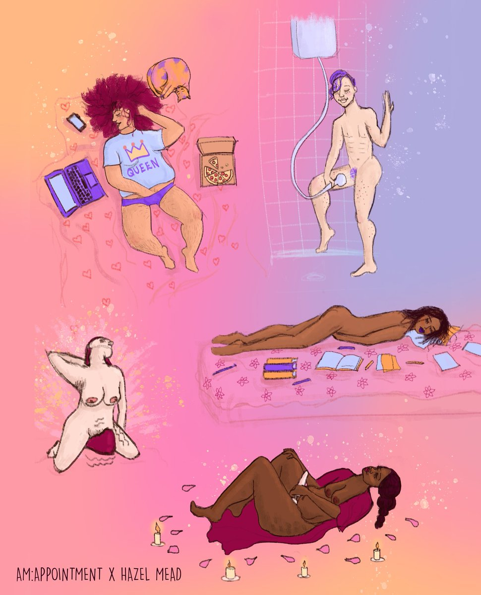 Naked women of different ages