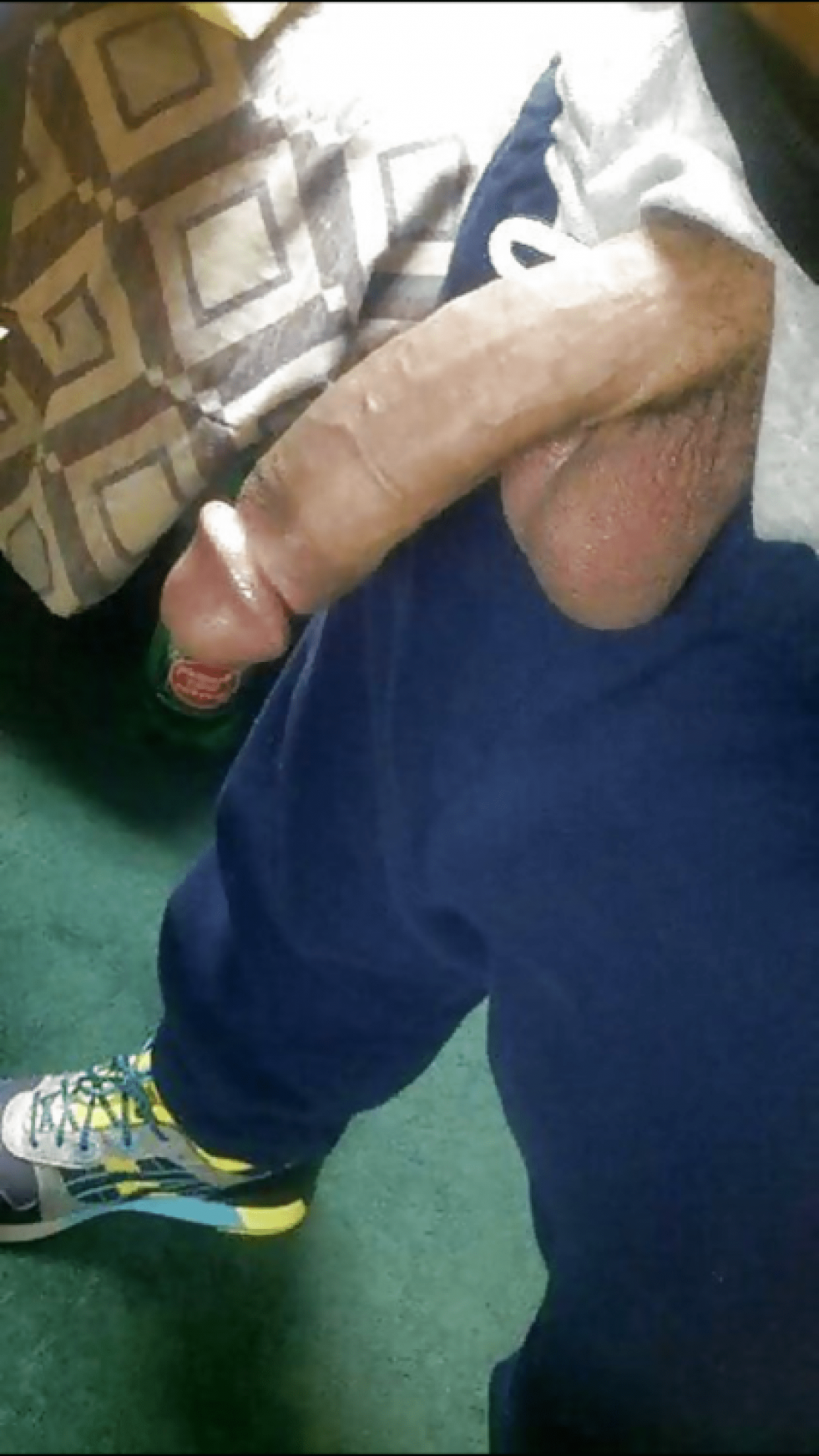 Huge dick from pants