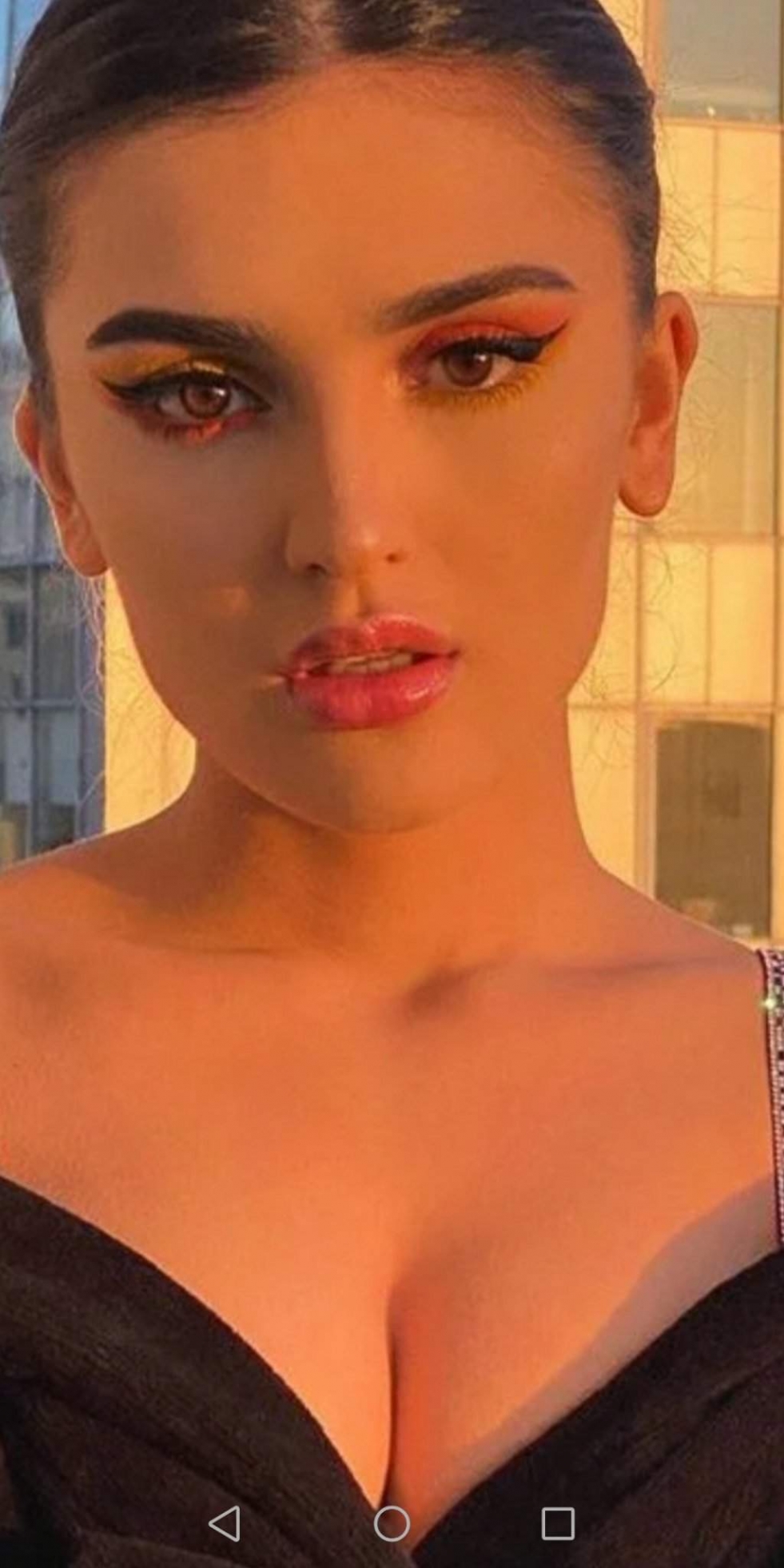 Dina Saeva in underwear