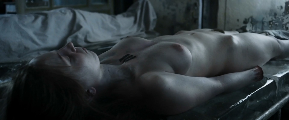 Naked celebrities in morgue