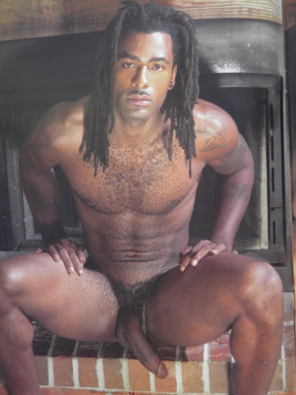 Photoshoot with dreadlocks nude