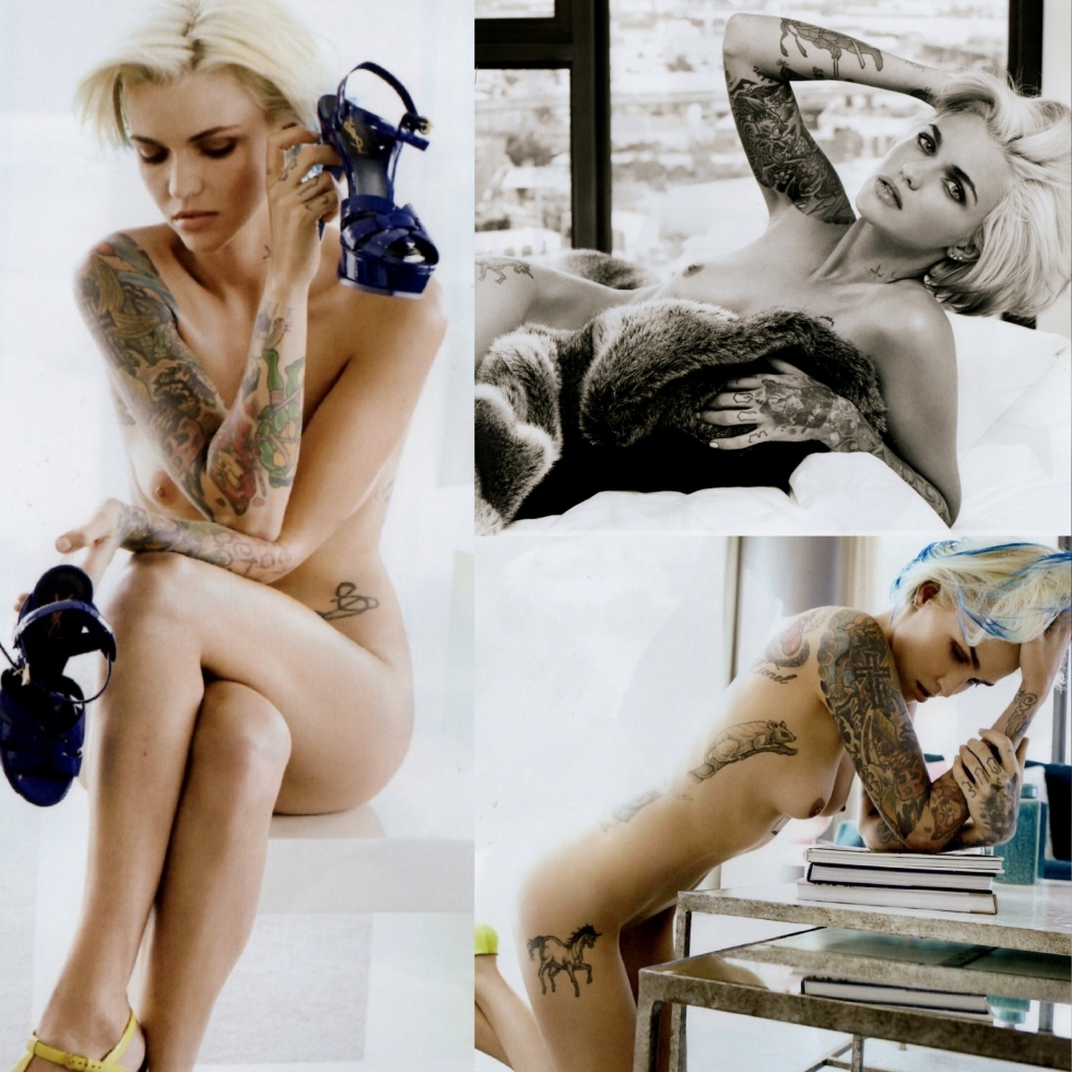 Erotic scenes with Ruby Rose