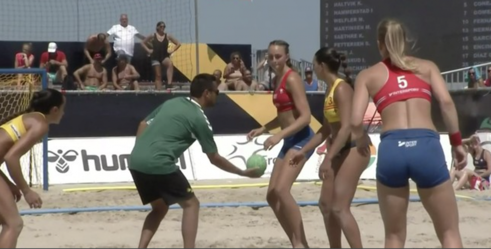 Beach Handball Nude Women