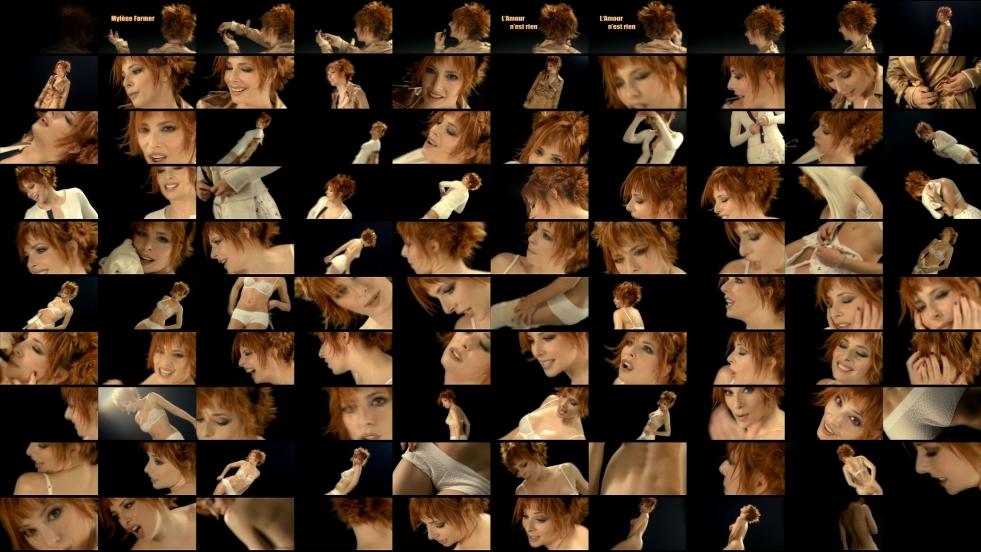 Sommaire book about Milen Farmer with illustrations