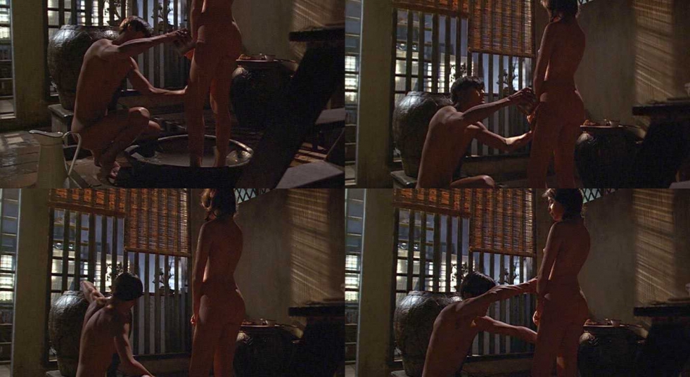 Jane March in erotic scenes