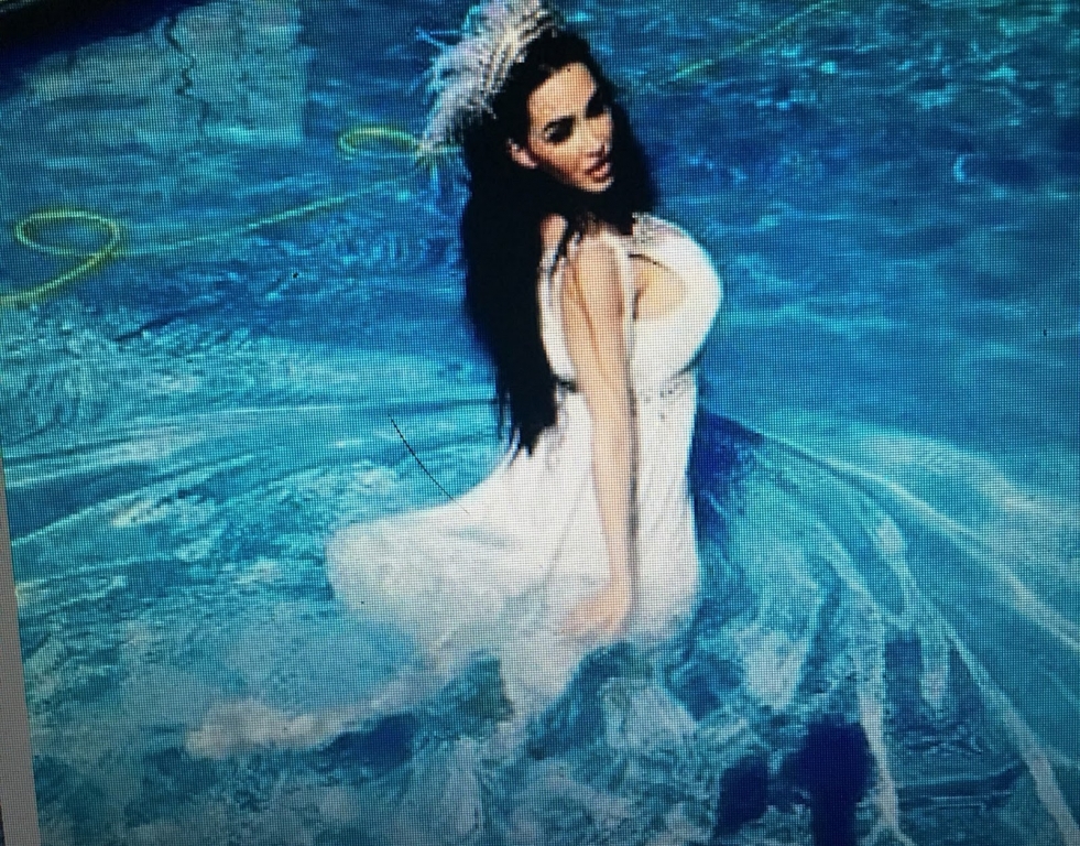 Angelica Anderson Pistol on hand