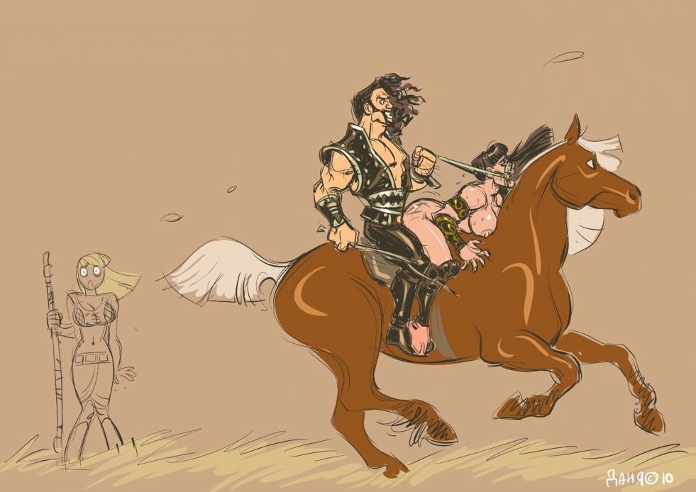 Striptease Xena Warriors Naked bra and panties