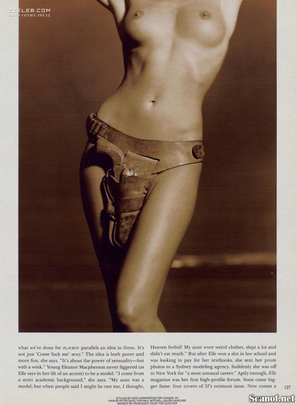 El Macpherson naked in the movie Siren