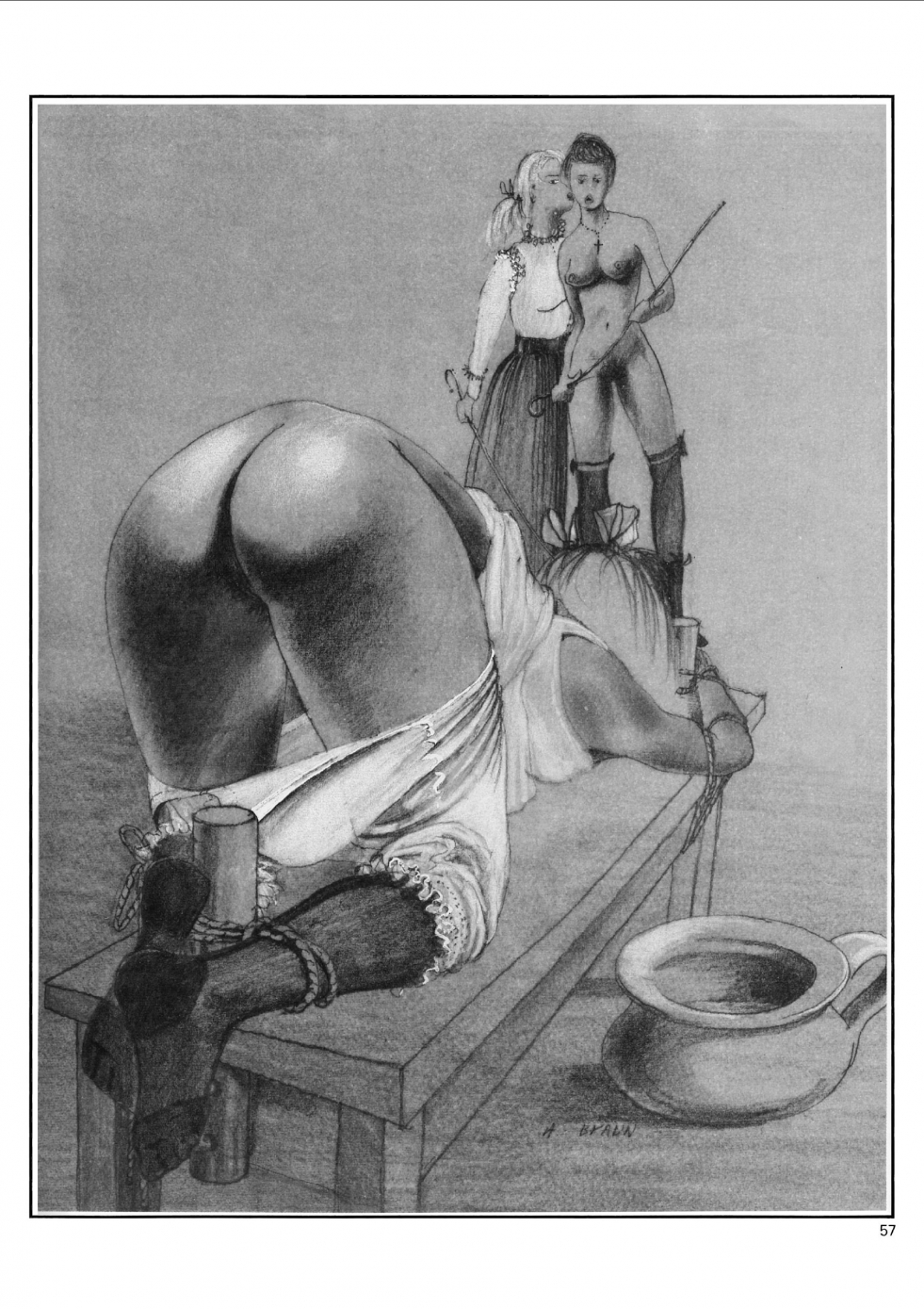 Erotic Spanking of Girls Rogs