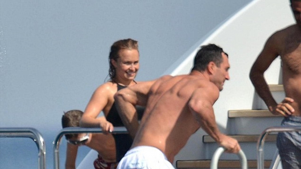 Monument to the brothers Klitschko