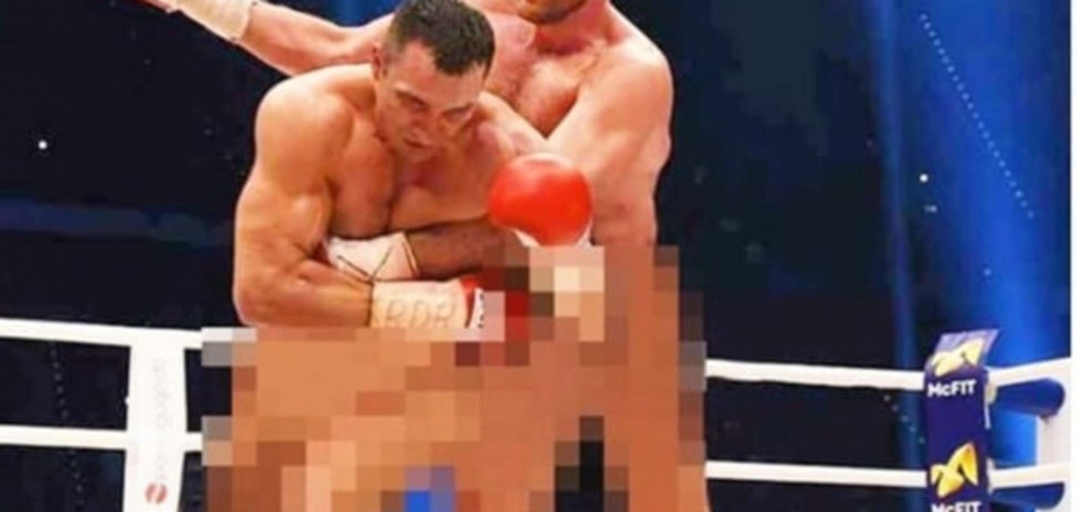 Vitaly Klitschko naked