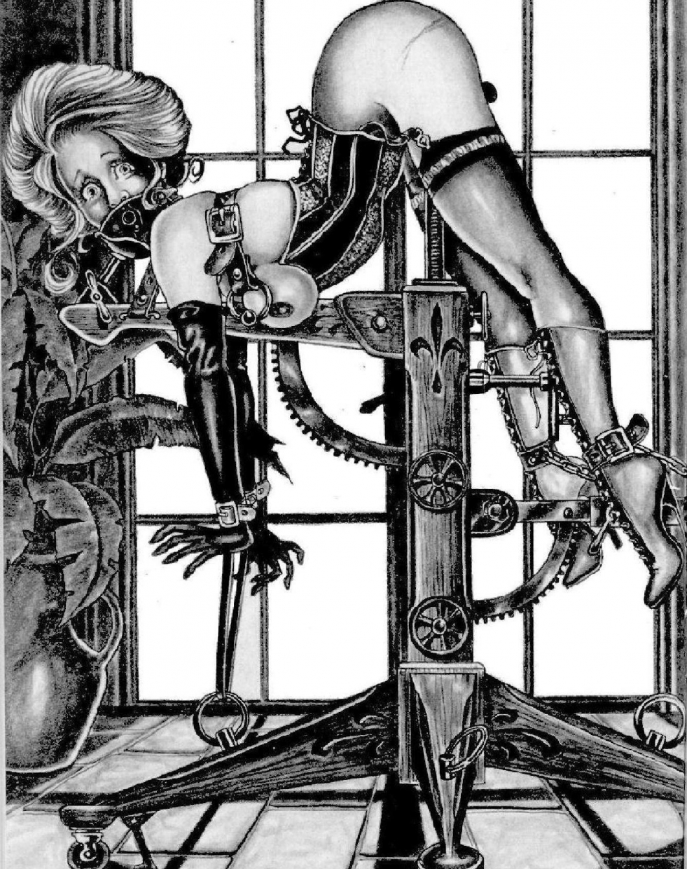 Hentai style steampunk