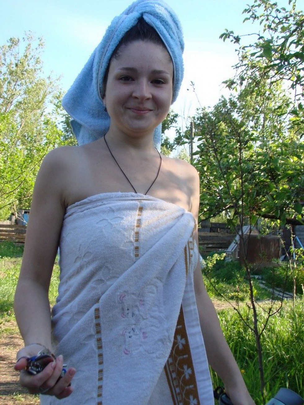 Naked women in bath private