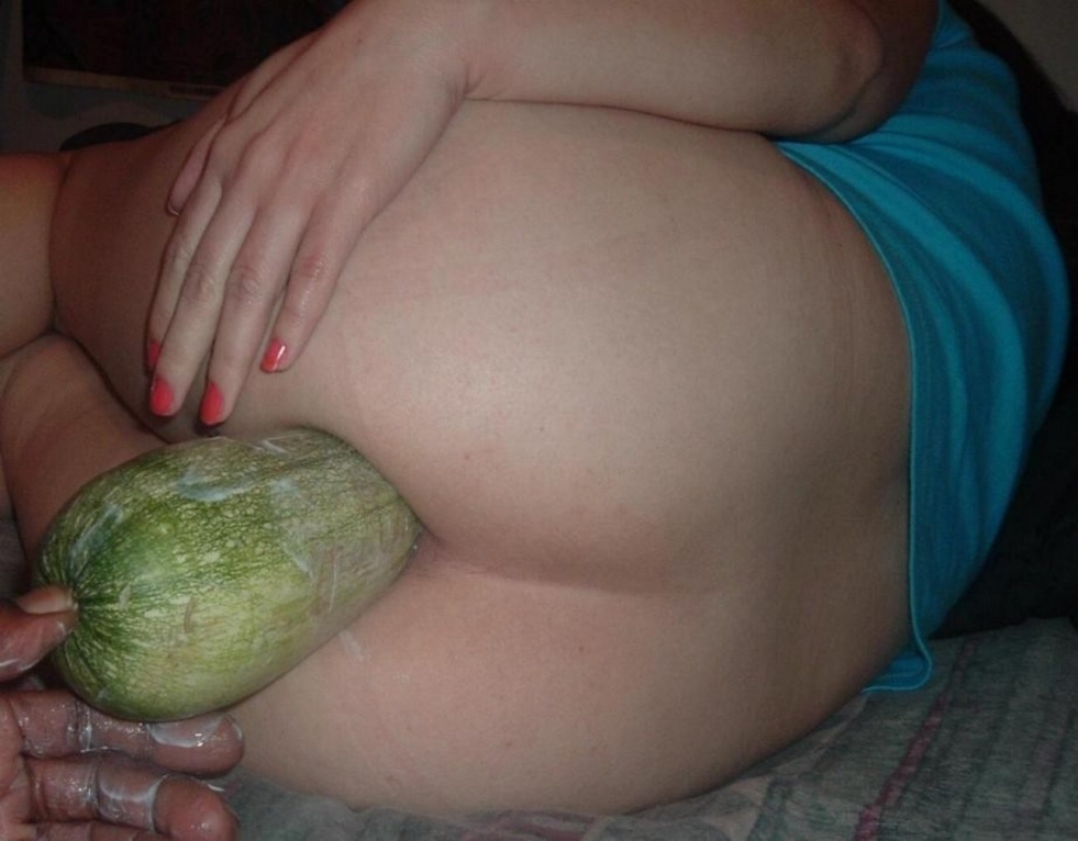Giant Vegetables in Anus