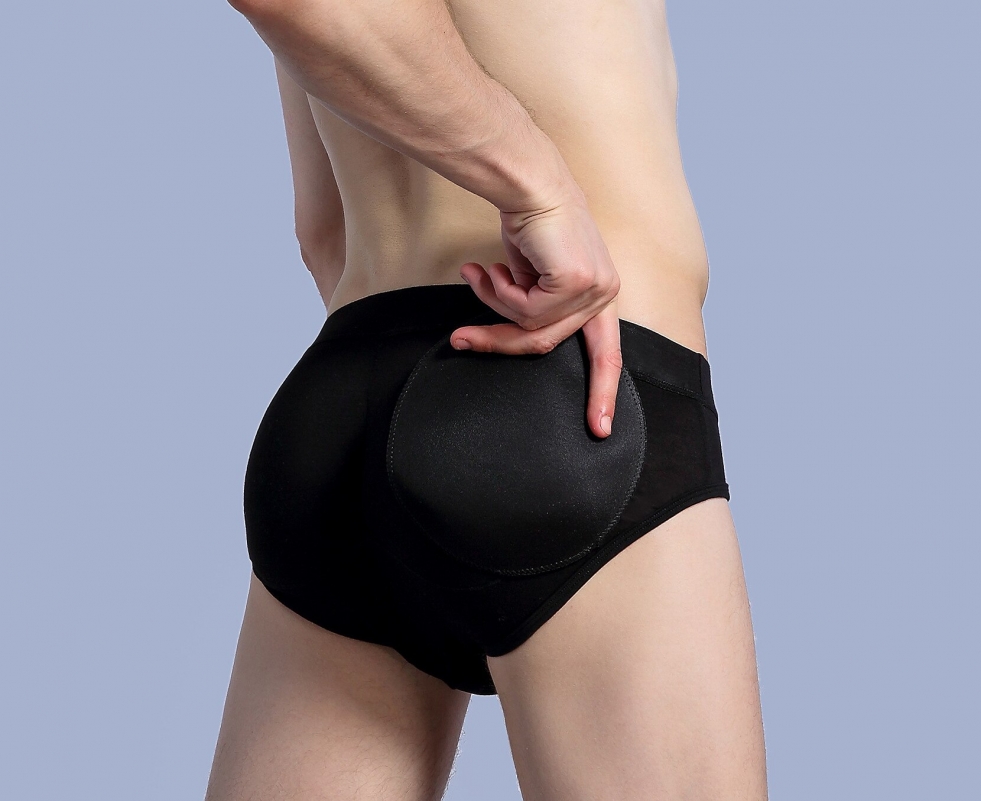 Members of guys in female shorts